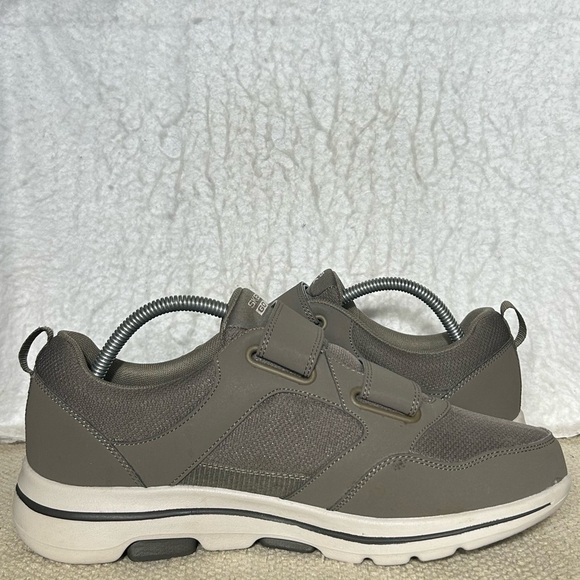 Skechers Mens Tan/Khaki Go Walk 5 Wistful Comfortable Walking Shoes SZ US 9XWide - Picture 6 of 12